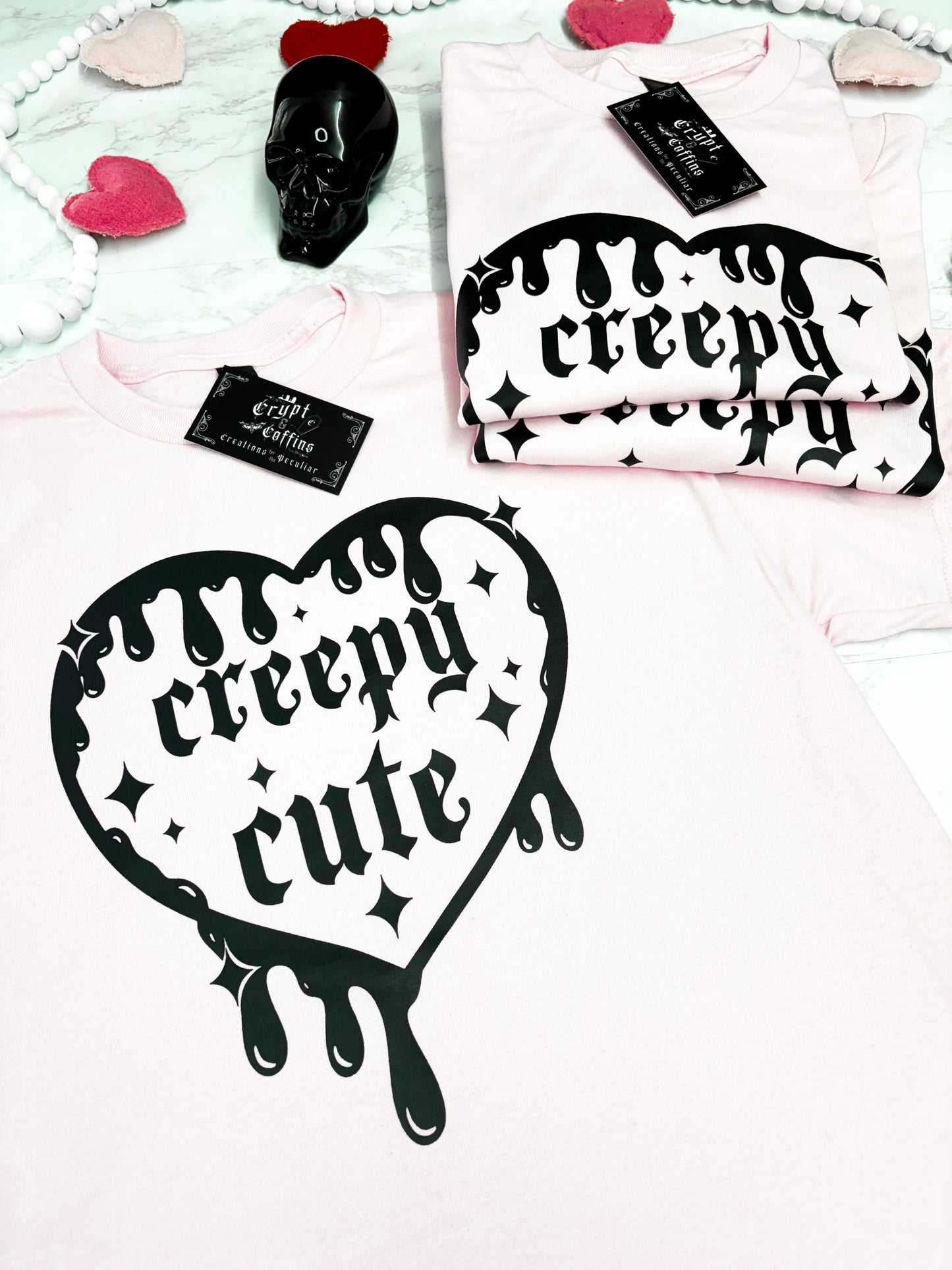 Creepy Cute | Baby Pink T-Shirt