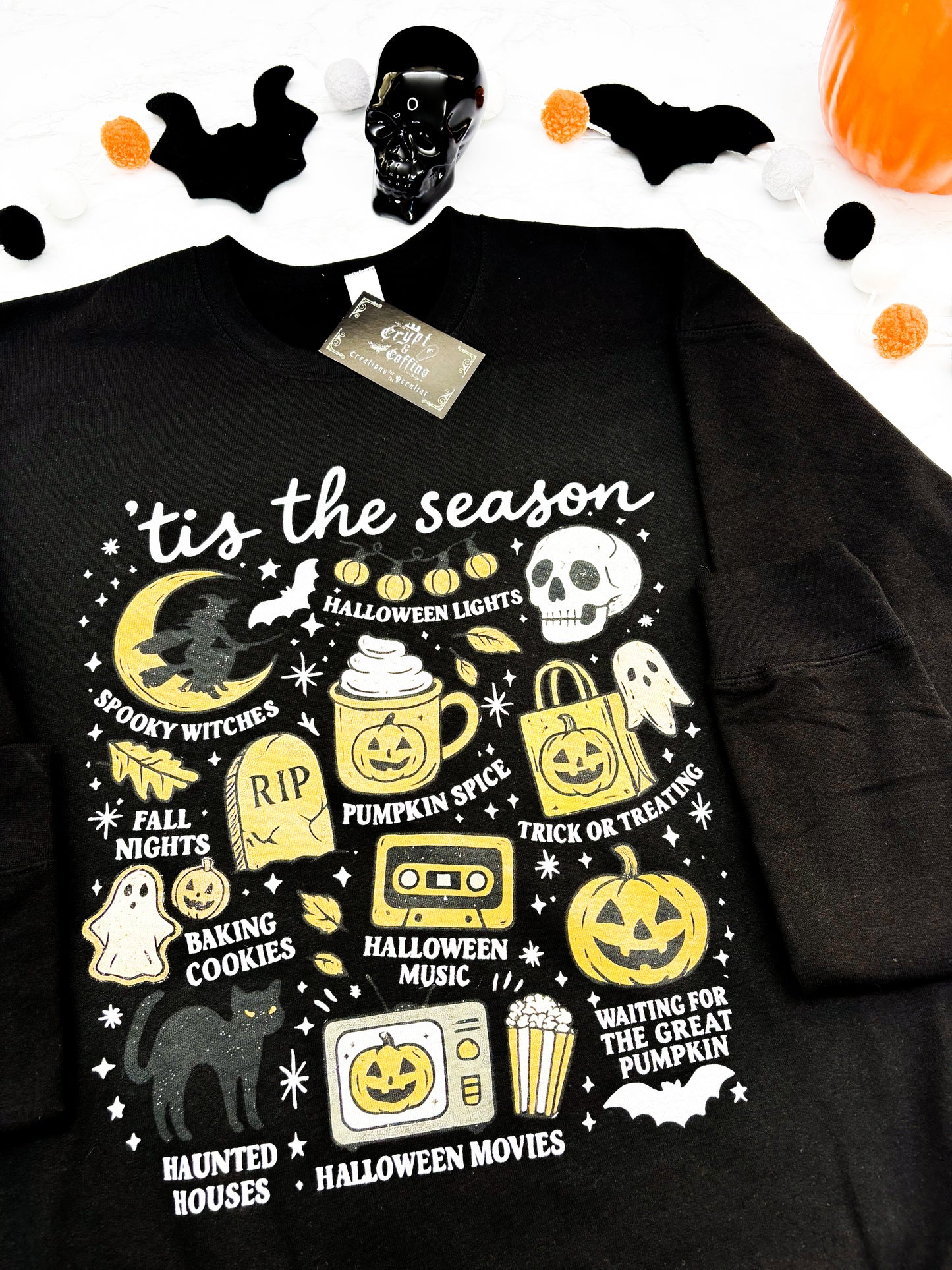 Tis the Season | Black T-Shirt / Sweater