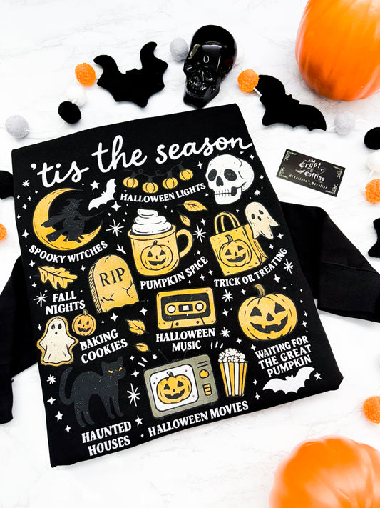 Tis the Season | Black T-Shirt / Sweater