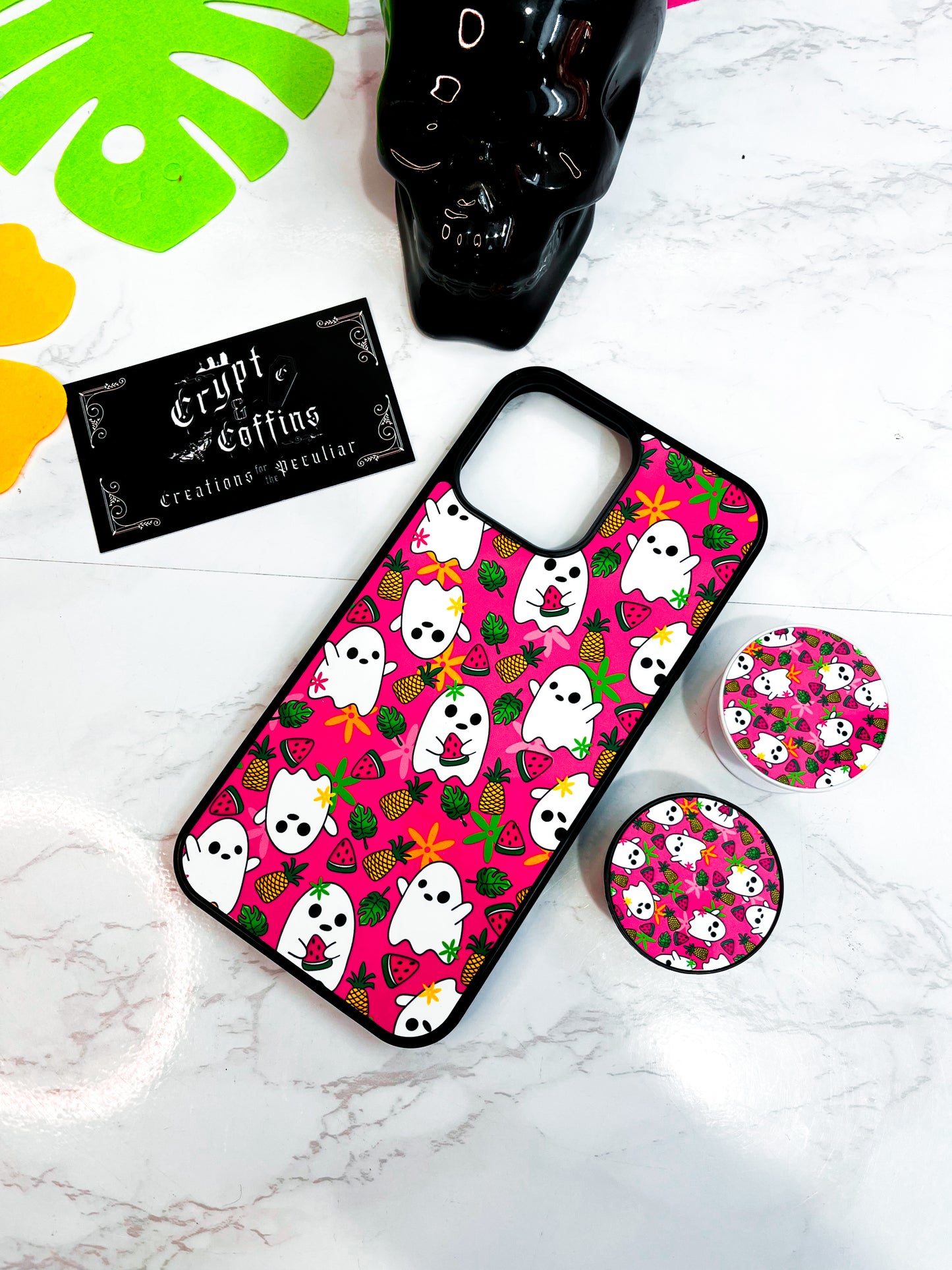 Watermelon Ghostie | iPhone Protective Case
