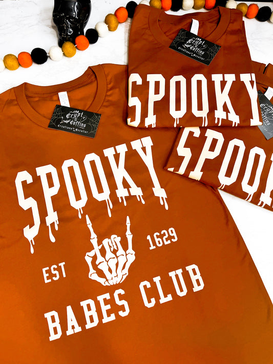 Spooky Babes Club | Autumn Orange T-Shirt