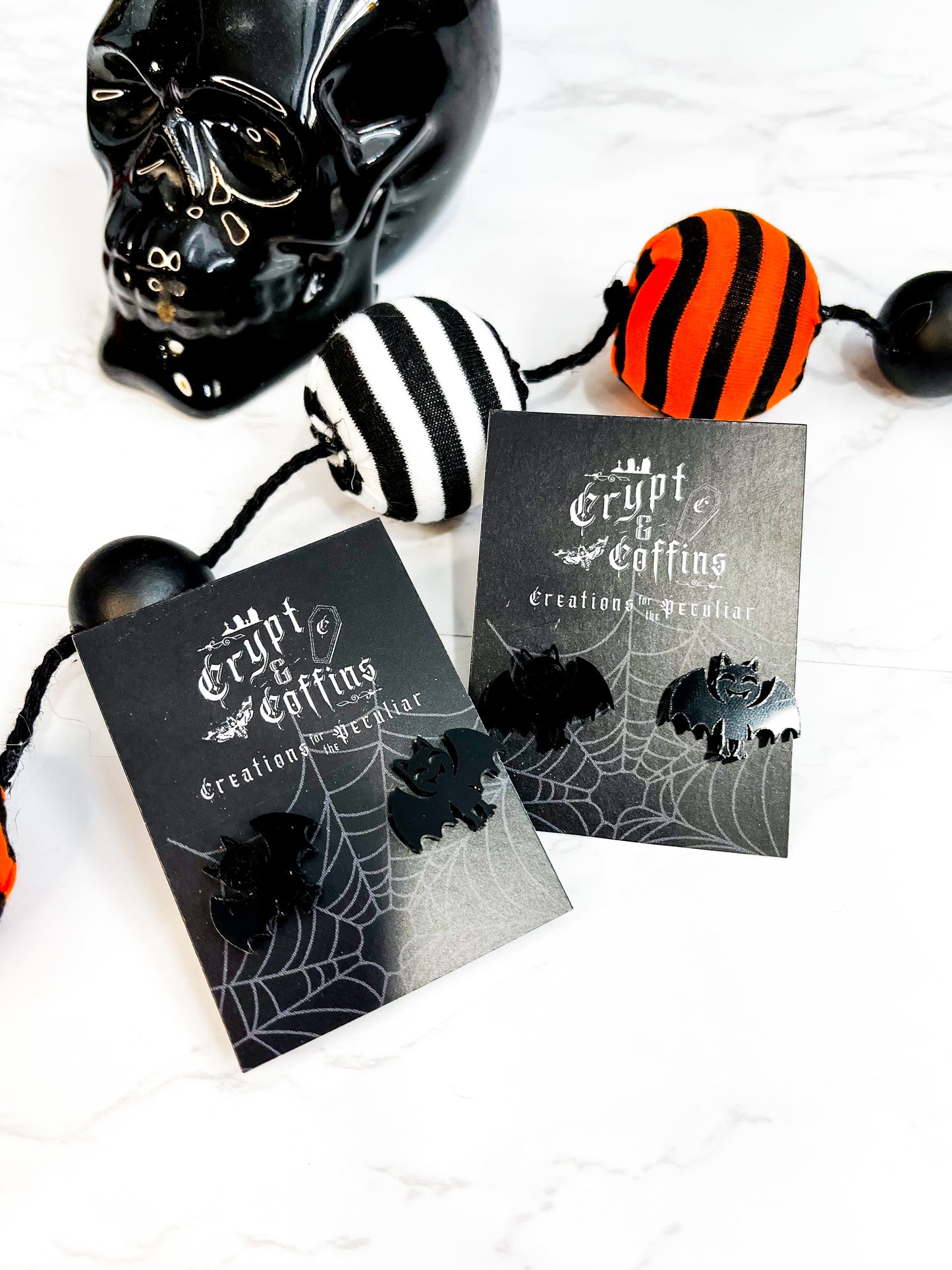 Bats | Acrylic Stud Earrings