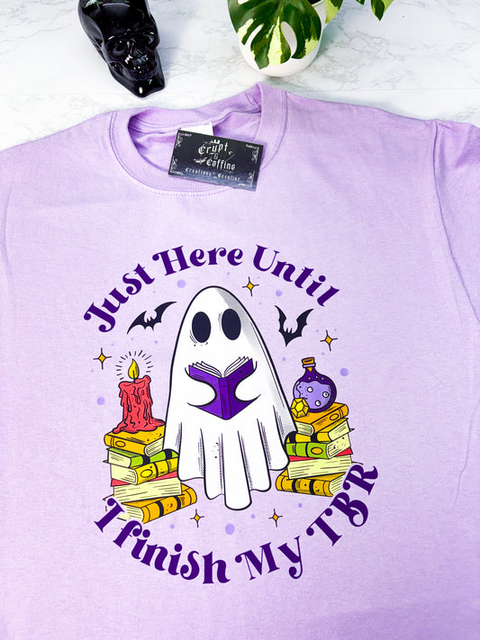Finish my TBR | Lavender T-Shirt