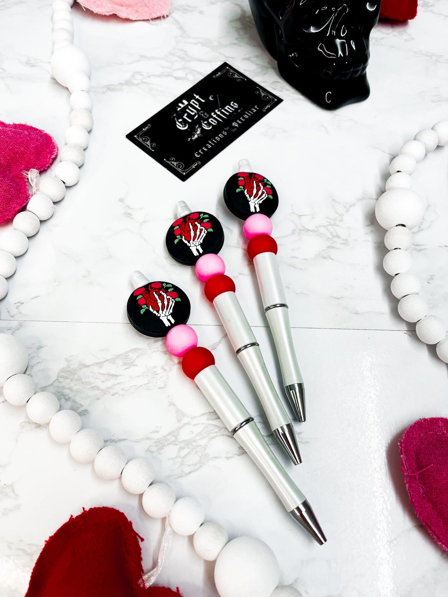 Haunted Bouquet | Beaded Pen