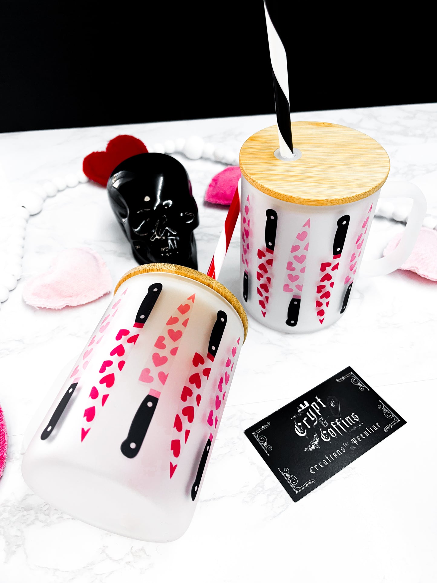 Sweet But Psycho | 15 oz. Hot + Cold Glass Mug