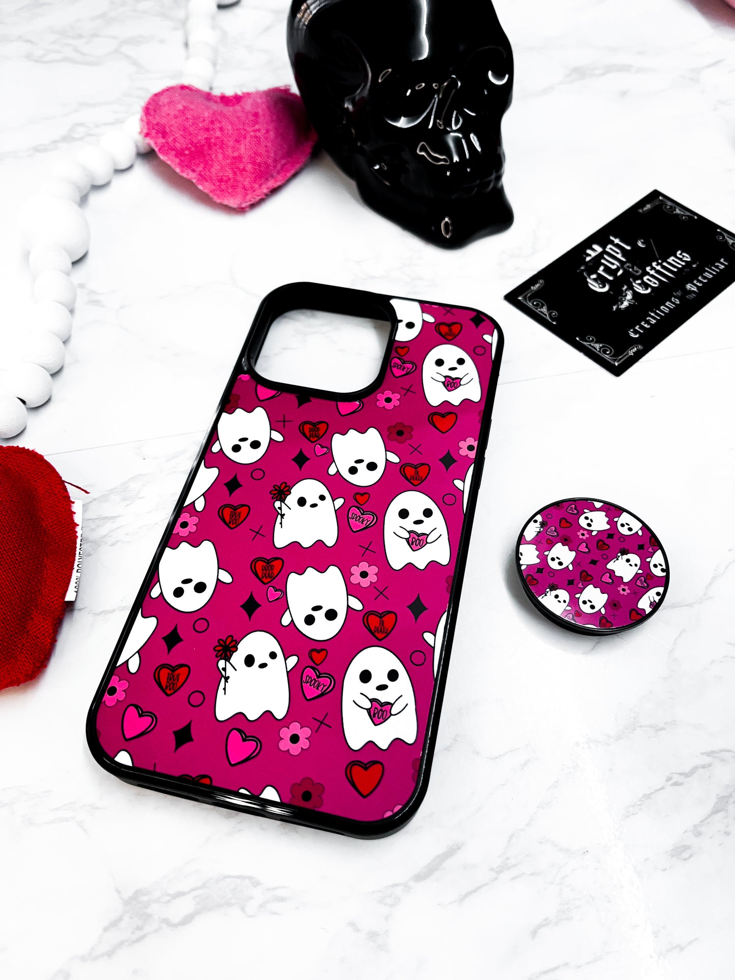 Valloween Chubby Ghosties | iPhone Protective Case