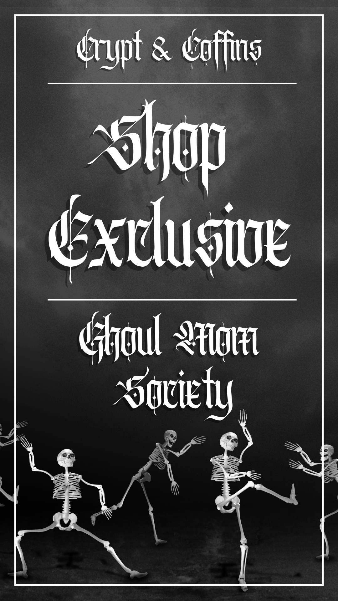 Shop Exclusive - Ghoul Mom Society | Black T-Shirt