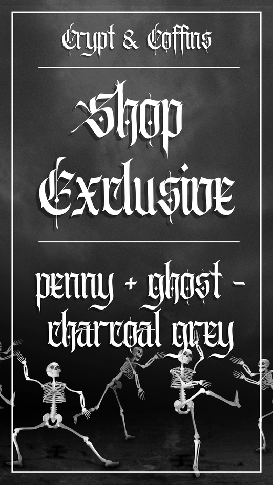 Penny + Ghost | Charcoal Grey T-Shirt or Tank