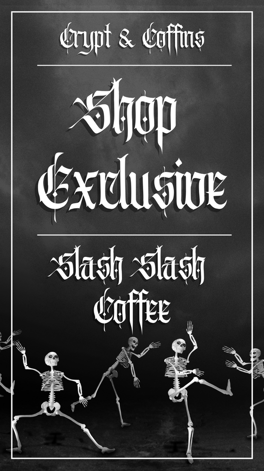 Shop Exclusive - Slash Slash Coffee | Black T-Shirt / Sweater