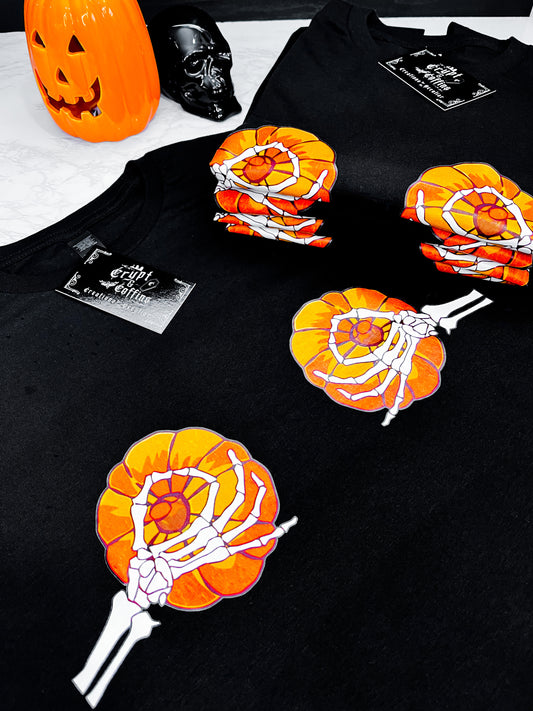 Pumpkin Titz | Black T-Shirt