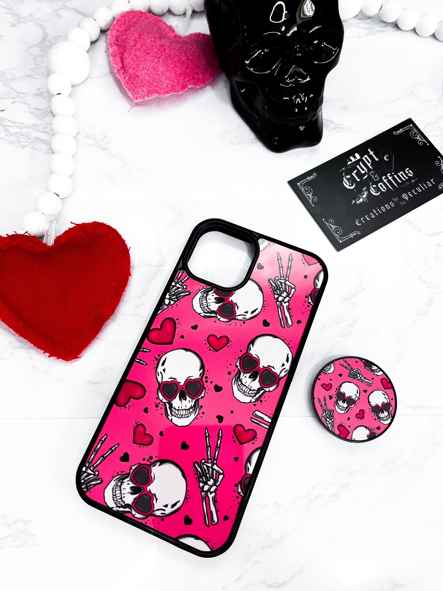 V-Day Skulls | iPhone Protective Case