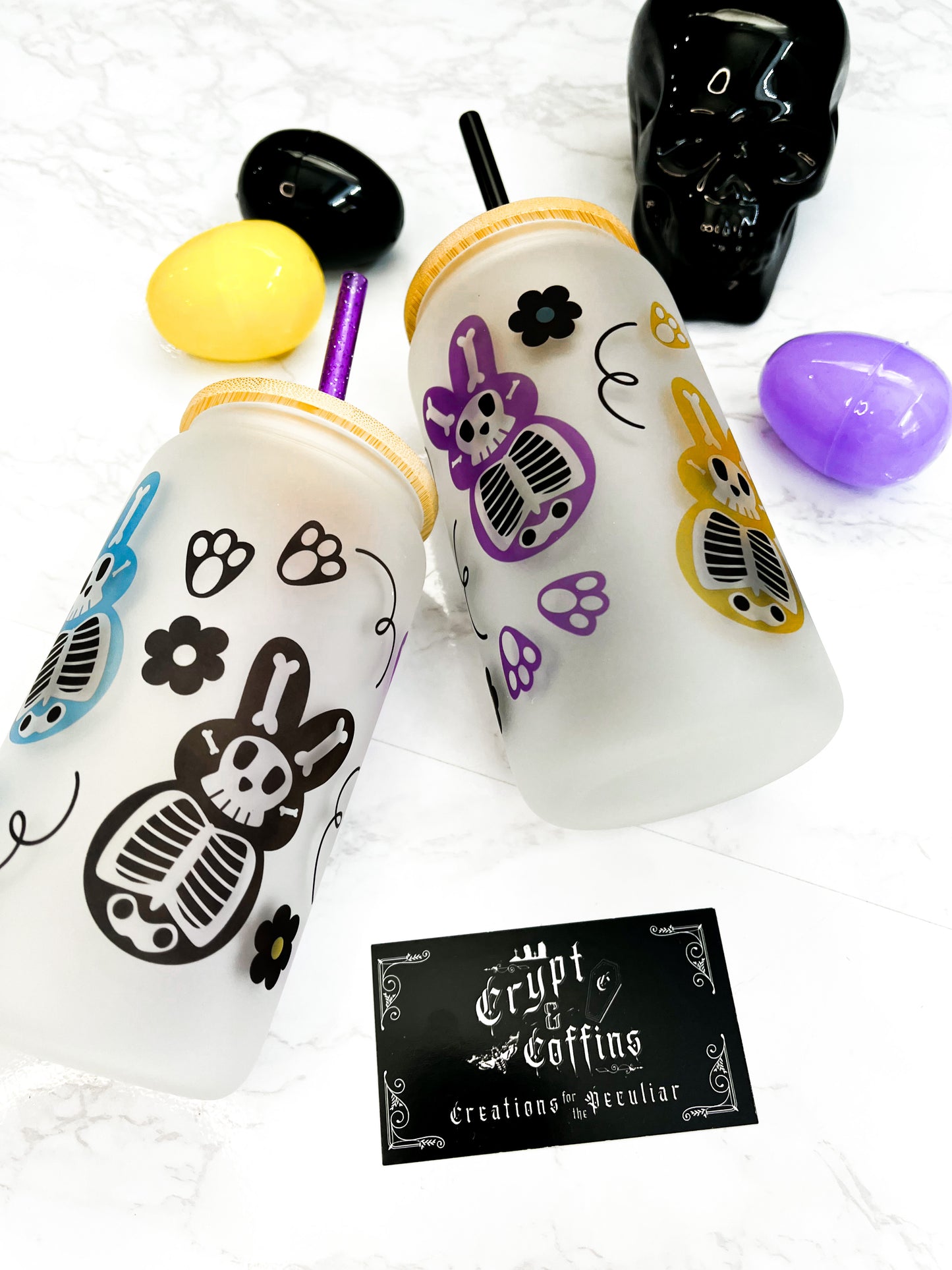 Spring Creeps | 16 oz. Hot + Cold Glass Cup