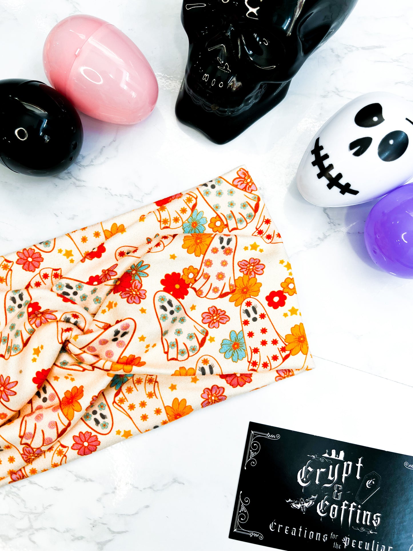 Floral Ghosties | Twisted Headband