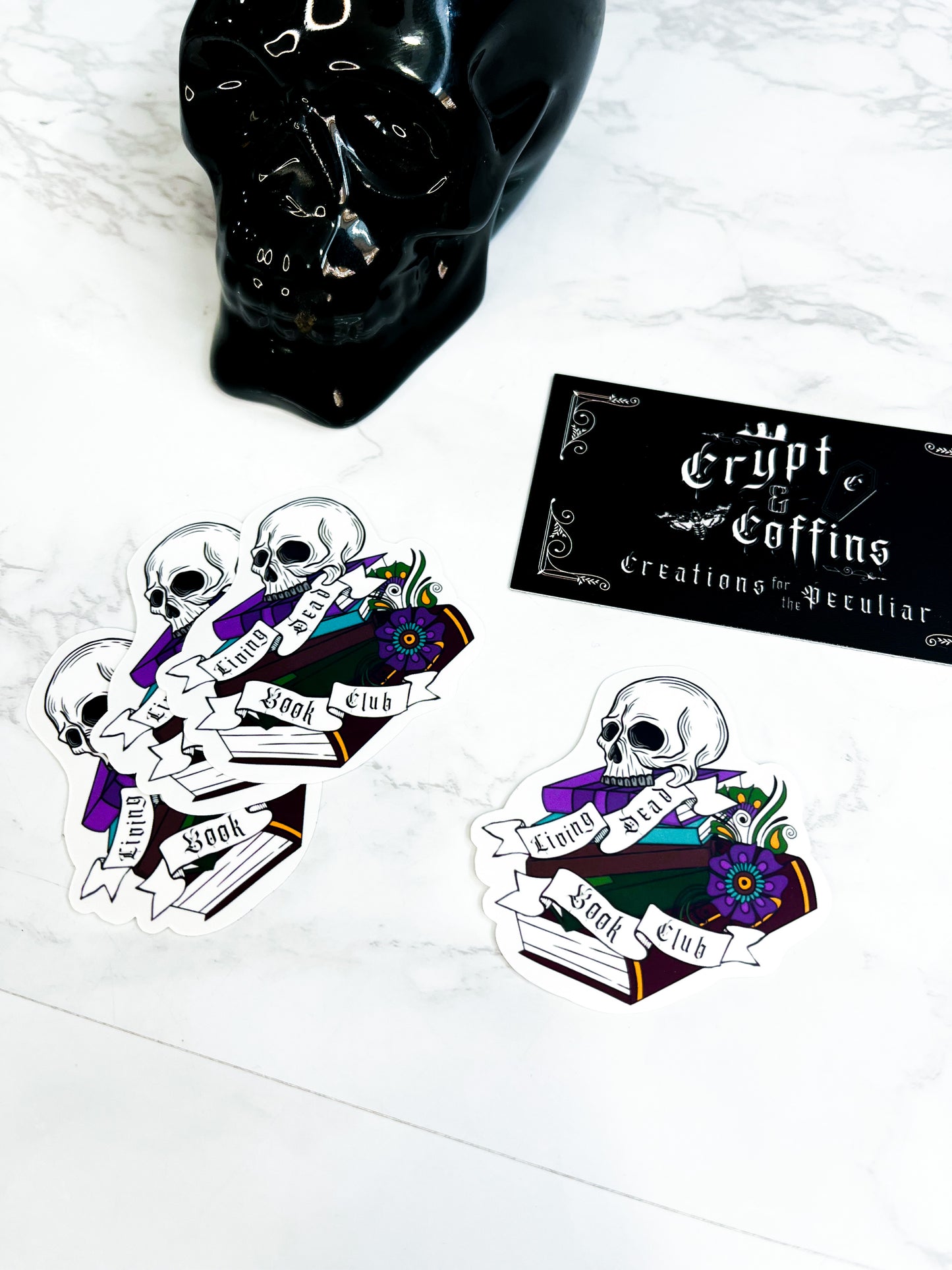 Living Dead Book Club | Stickers
