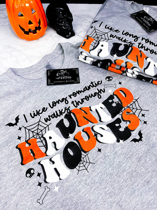 Haunted Houses | Gray T-Shirt