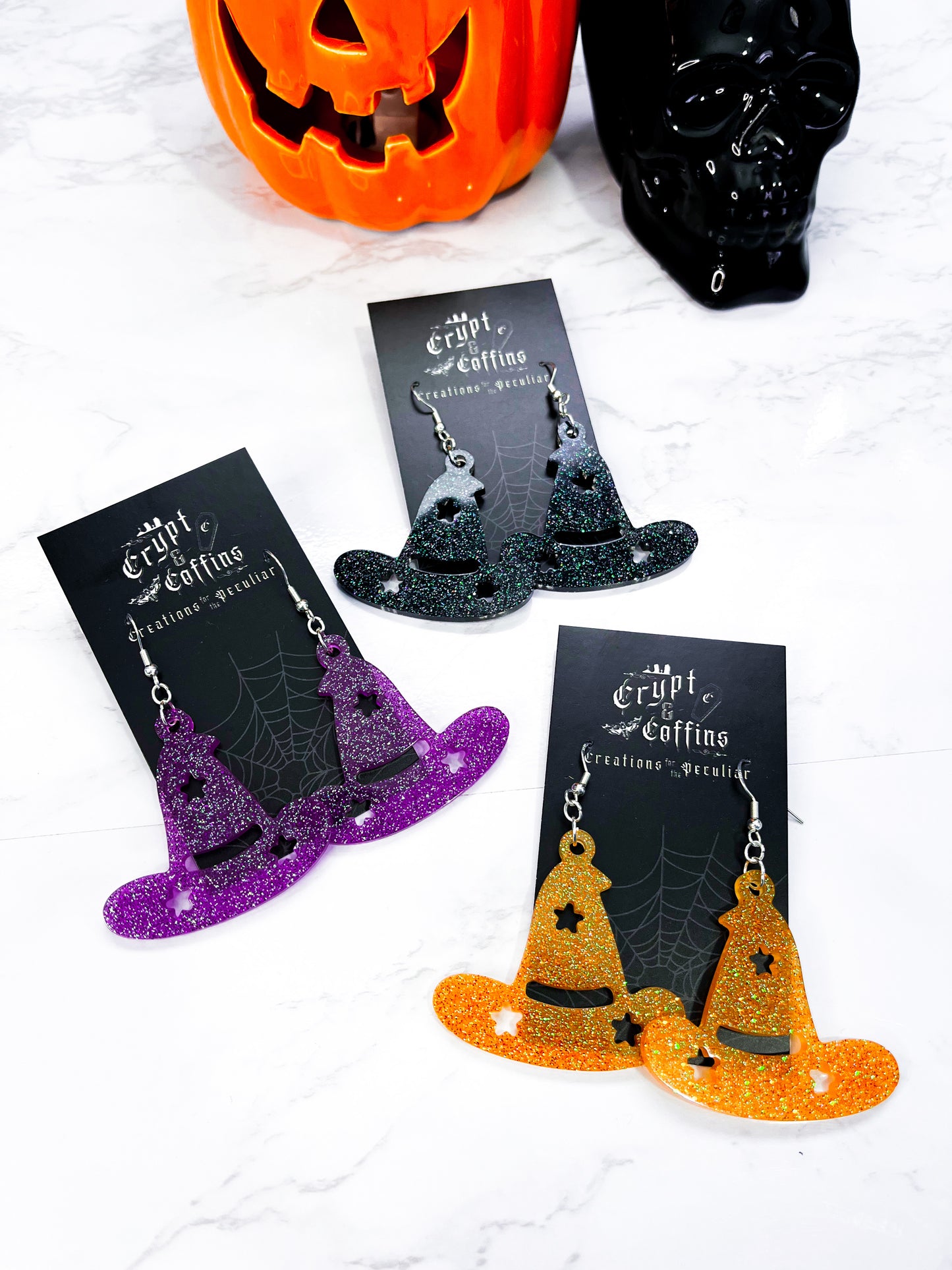 Witch Hat | Spooky Halloween Earrings