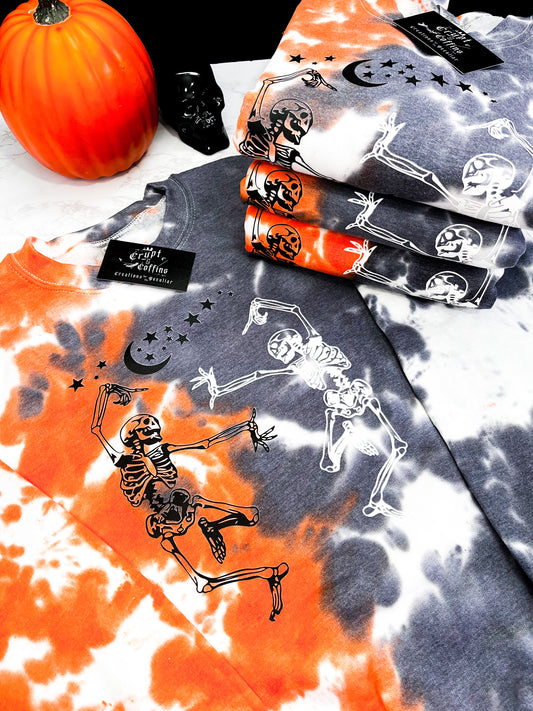 Skellie Duo | Tie Dye Crewneck Sweater