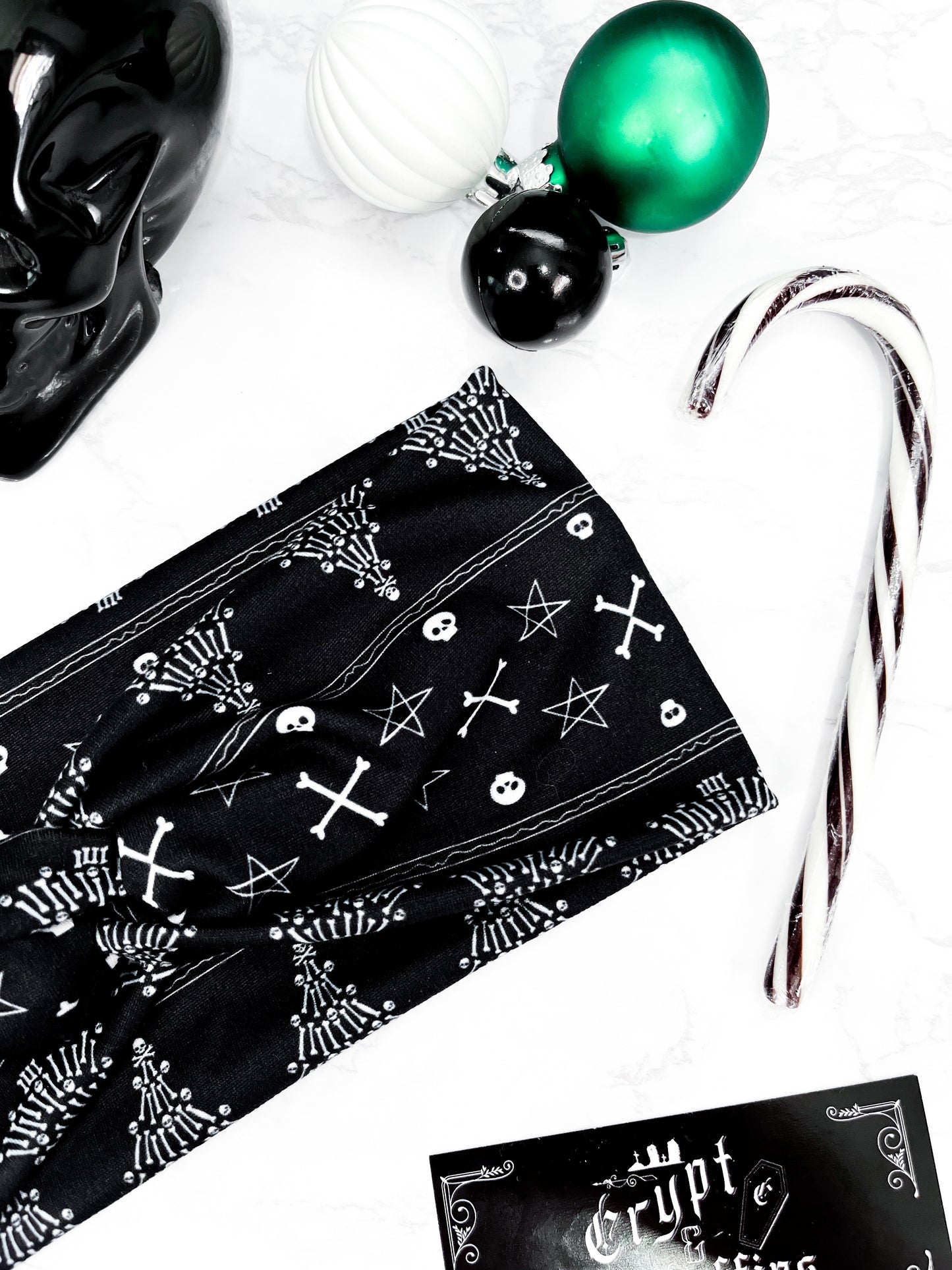 Black + White Christmas | Twisted Headband