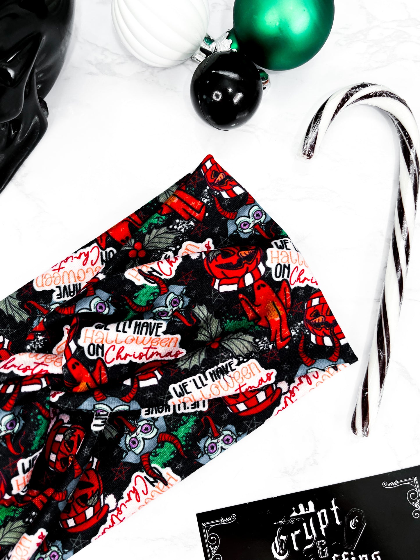 Halloween on Christmas | Twisted Headband