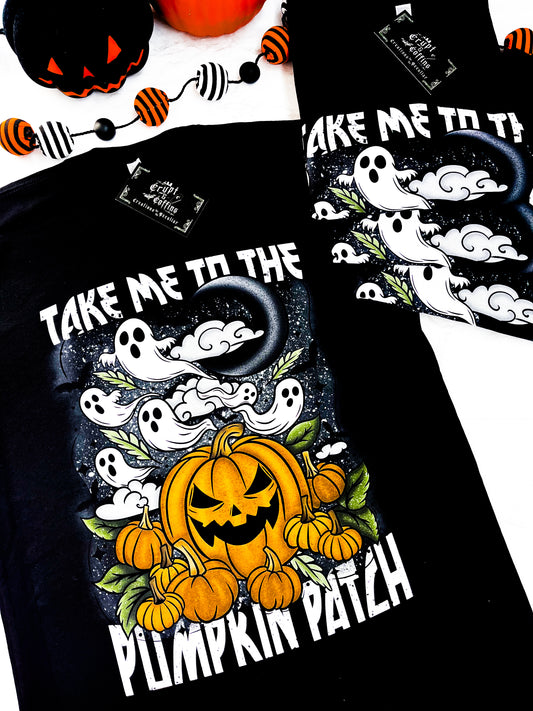 Take me to the Pumpkin Patch | Black T-Shirt