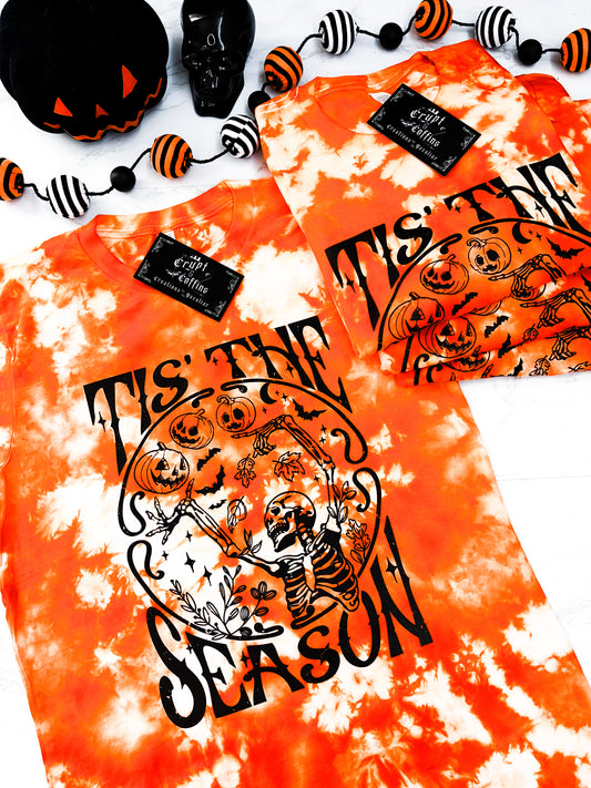 Tis the Season | Orange Tie Dye T-Shirt