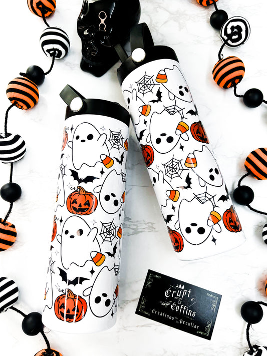 Halloween Chubby Ghosties | 20 oz. Travel Tumbler