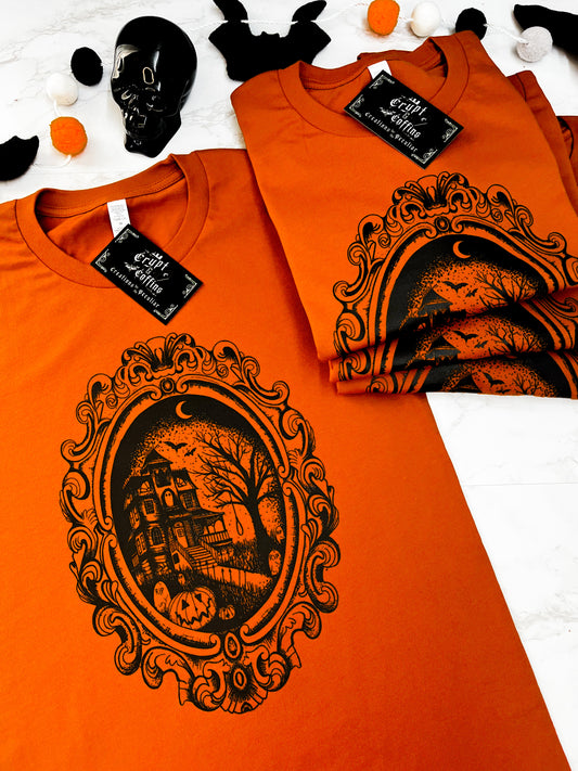 Haunted Frame | Autumn Orange T-Shirt