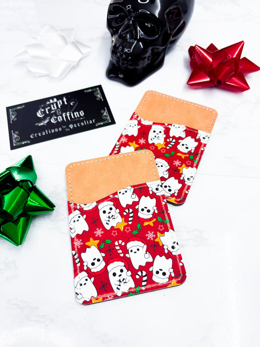 Santa Chubby Ghostie - Phone Wallet