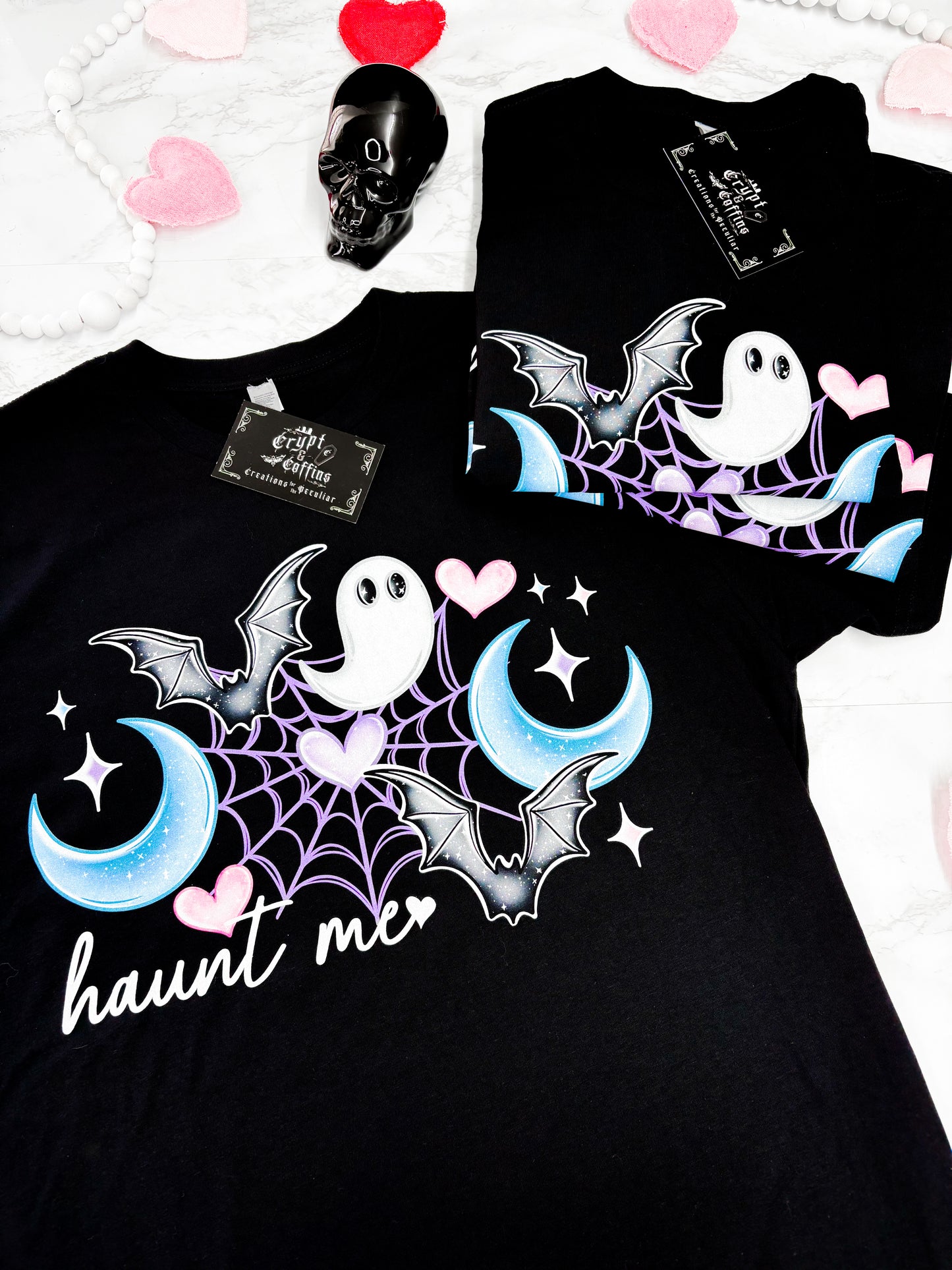 Haunt Me | Black T-Shirt