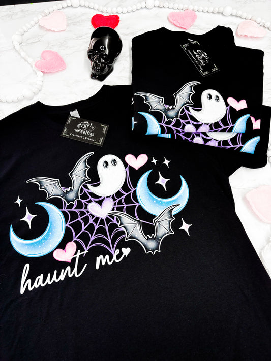 Haunt Me | Black T-Shirt