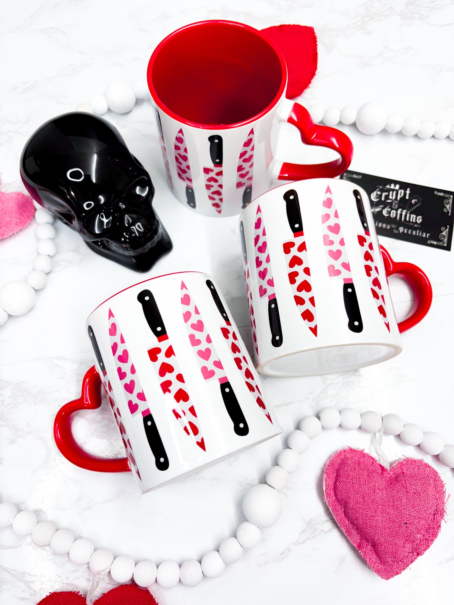 Sweet But Psycho | 11 oz. Ceramic Heart Handle Mug