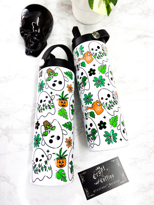 Botanical Chubby Ghosties | 20 oz. Travel Tumbler