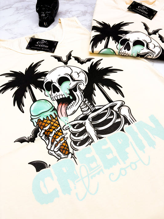 Creepin' it Cool | Ivory T-Shirt or Tank