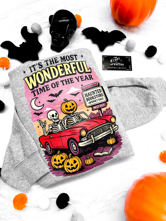 Wonderful Time of the Year | Gray Crewneck Sweater