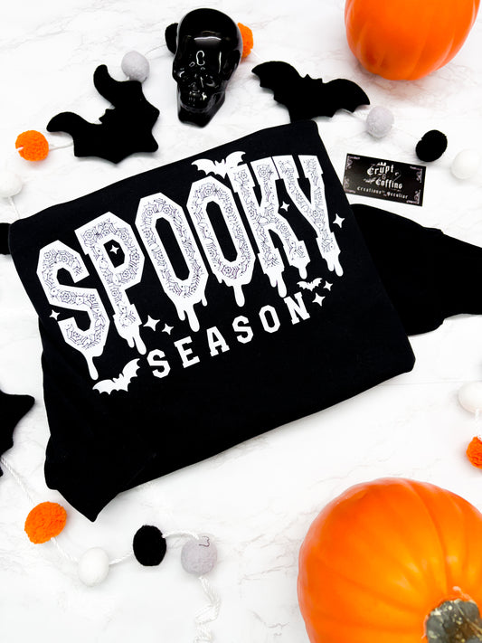 Web Spooky Season | Black T-Shirt / Sweater