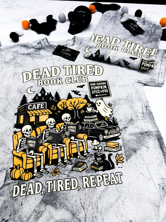 Dead Tired Book Club | Smoke + Ash T-Shirt