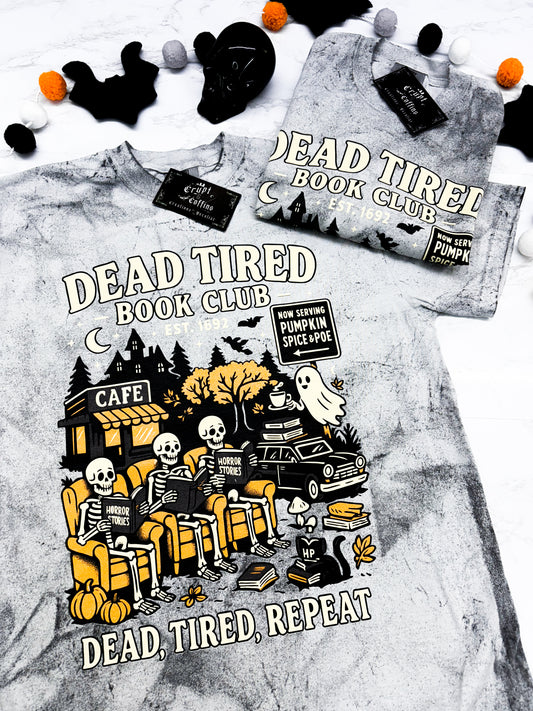 Dead Tired Book Club | Smoke + Ash T-Shirt
