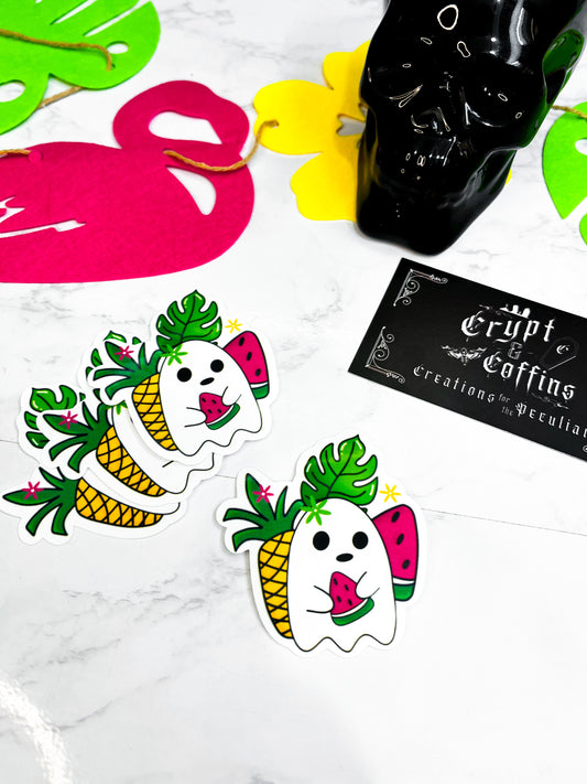 Tropical Ghostie | Stickers