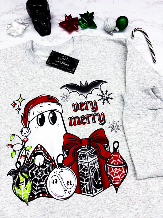 Very Merry | Ash T-Shirt / Sweater