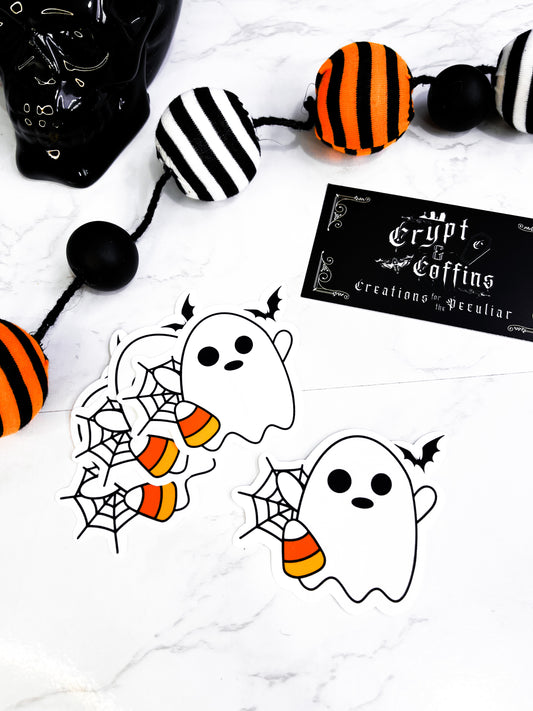 Candy Corn Ghostie | Stickers