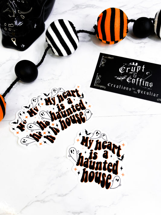 My Heart is a Haunted House | Stickers