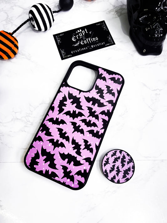 Purple Bats | iPhone Protective Case