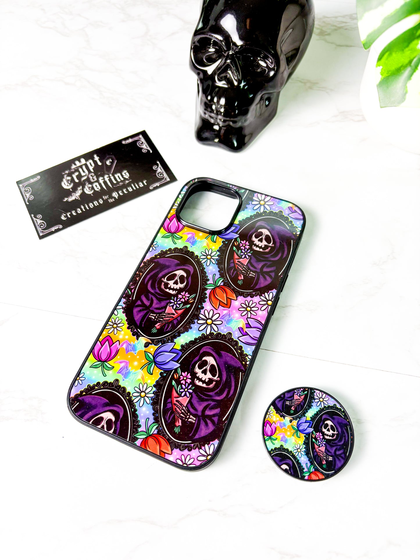 Grim Tulips | iPhone Protective Case