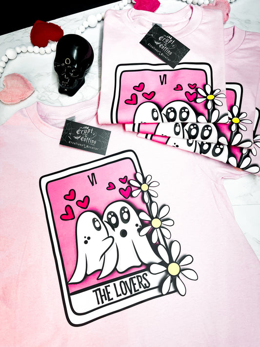 The Ghostie Lovers | Baby Pink T-Shirt