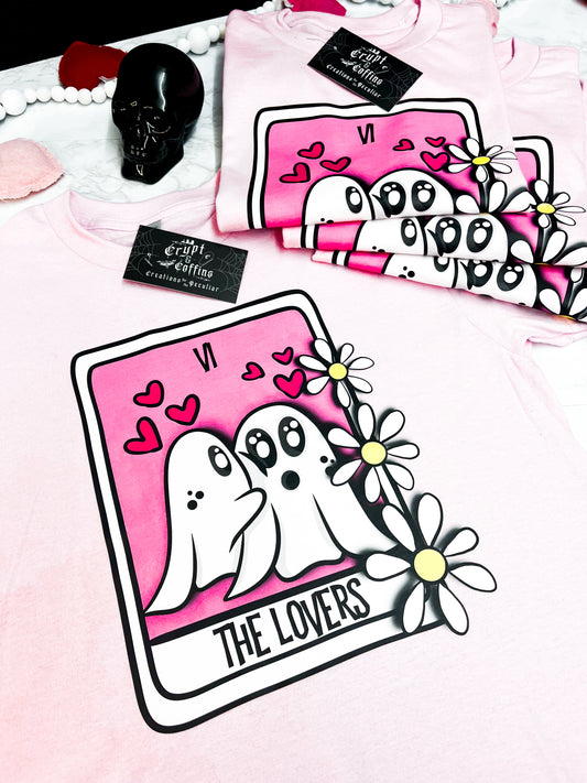 The Ghostie Lovers | Baby Pink T-Shirt