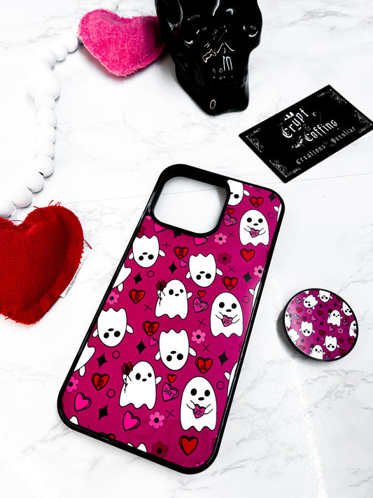 Valloween Chubby Ghosties | iPhone Protective Case