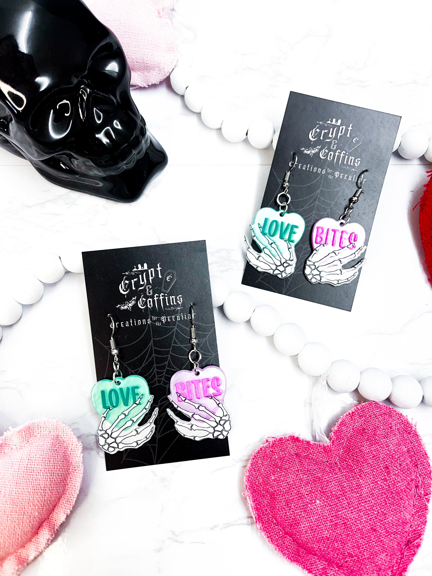 Love Bites | Acrylic Earrings