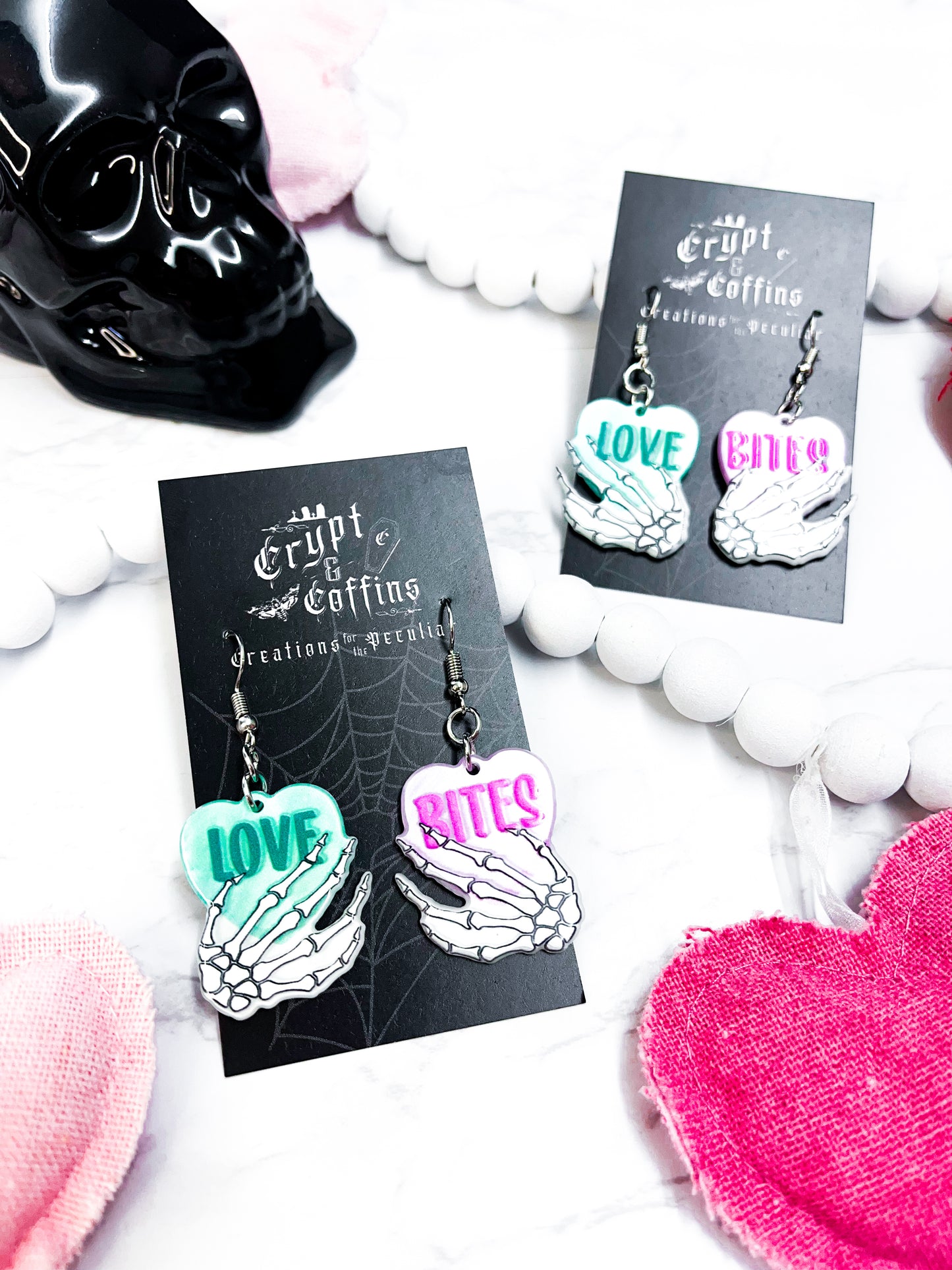 Love Bites | Acrylic Earrings