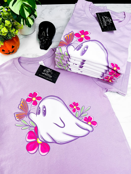 Butterfly Kisses | Lilac T-Shirt