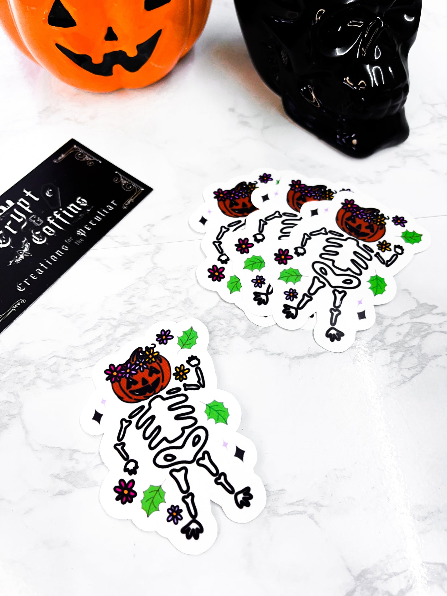 Pumpkin May Queen | Springoween Stickers